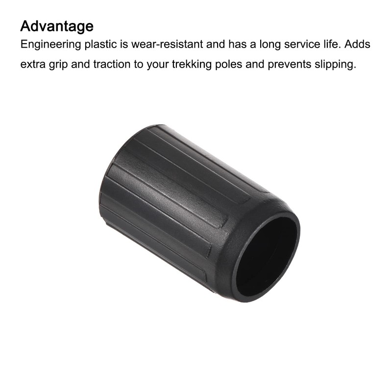 PATIKIL Pack of 6 Trekking Poles Tips Accessories 16 mm