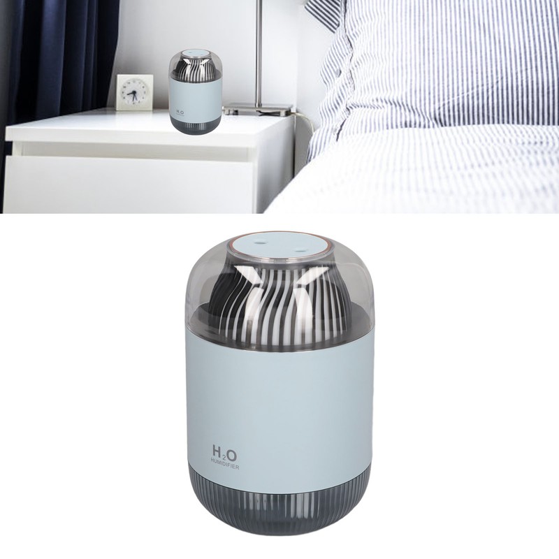 1000ml Air Humidifier Double Spray with Night Light USB Charging