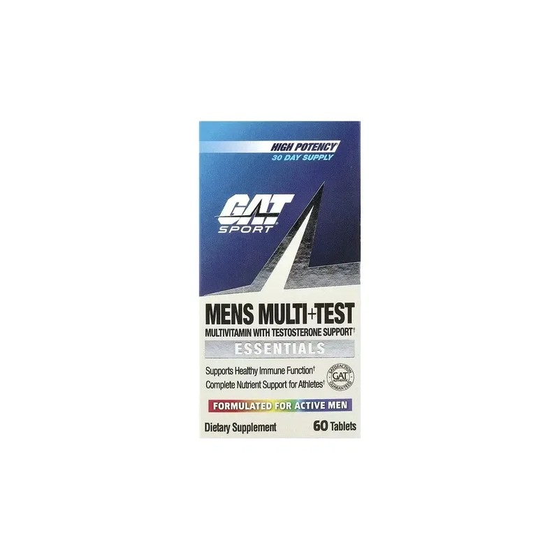Gat Sport Mens Multi Test 60 Tabs Multivitaminico