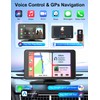 Apple Carplay Screen for Car, 7" HD Portable Car Stereo