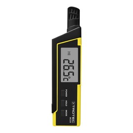 TROTEC Hygrometer BC25 - Humidity Meter and Thermometer - Measuring Range -20°C to +50°C, Heat Index (HI), Feeling Temperature (WBGT)