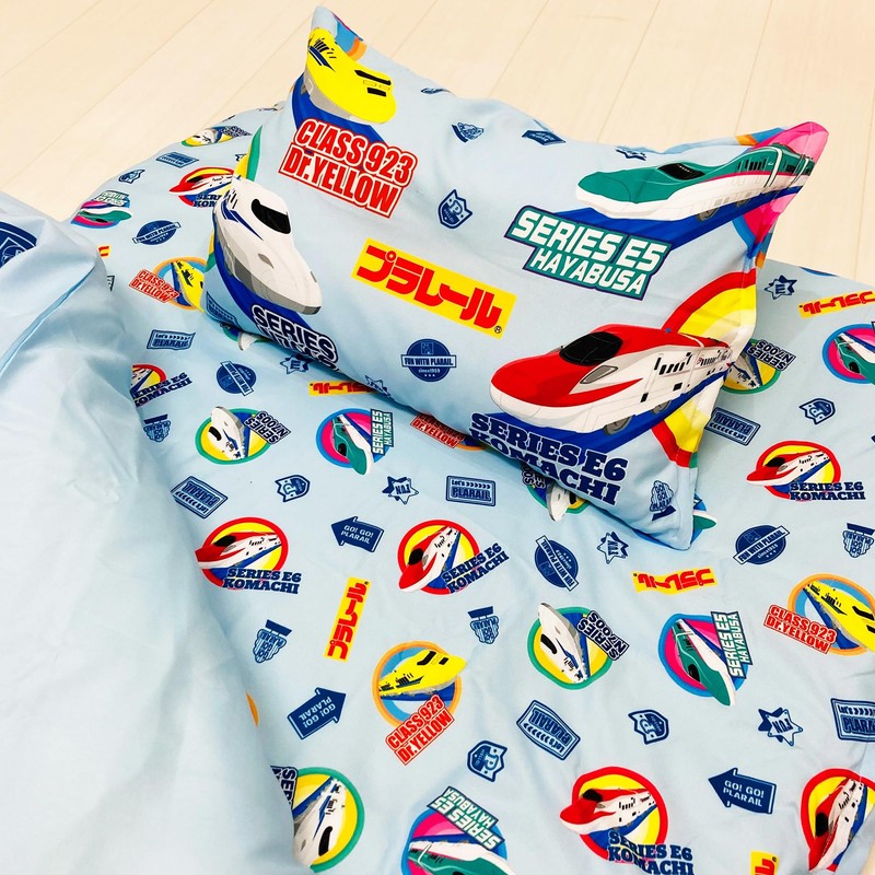 MORIPiLO 4621532 Plarail Shinkansen Duvet Cover, Single, 51.2 x 70.9