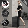 Kono 28 Inch Luggage Expandable Suitcase Lightweight with Spinner Wheels