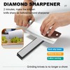 LinaLife 6Pcs Diamond Sharpening Stones for Knife Sharpener Fixed-angle kit