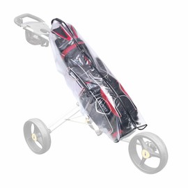 (One Size, Black) - Clear Bag Mac With Zip