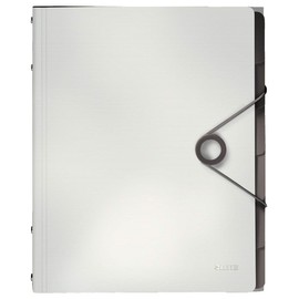 Leitz Solid Business Folder Polypropylene A4 6 Fächer White