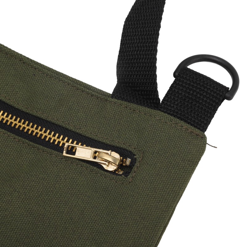 Car Back Seat Tool Storage Bag Canvas Garden Foldable Roll