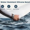 BlackPro Silicone Band for Hume Band Replacement Strap, Soft Waterproof