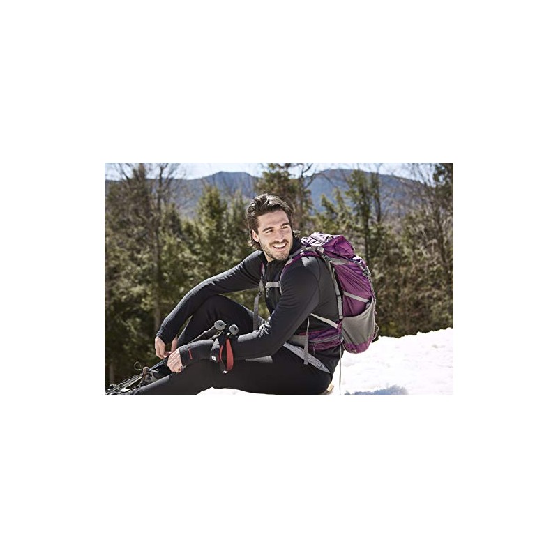 Terramar Men's Silkskins 6" Boxer Briefs, Black Air Cool, 2