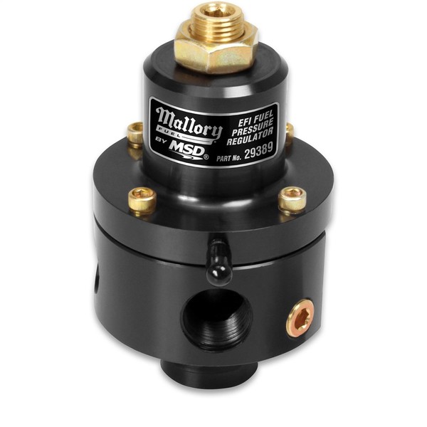 Mallory 29389 Adjustable Fuel Pressure Regulator (30-100PSI, EFI)