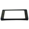SCUD MR-1FB Escutcheon Curved Bottom Front Black