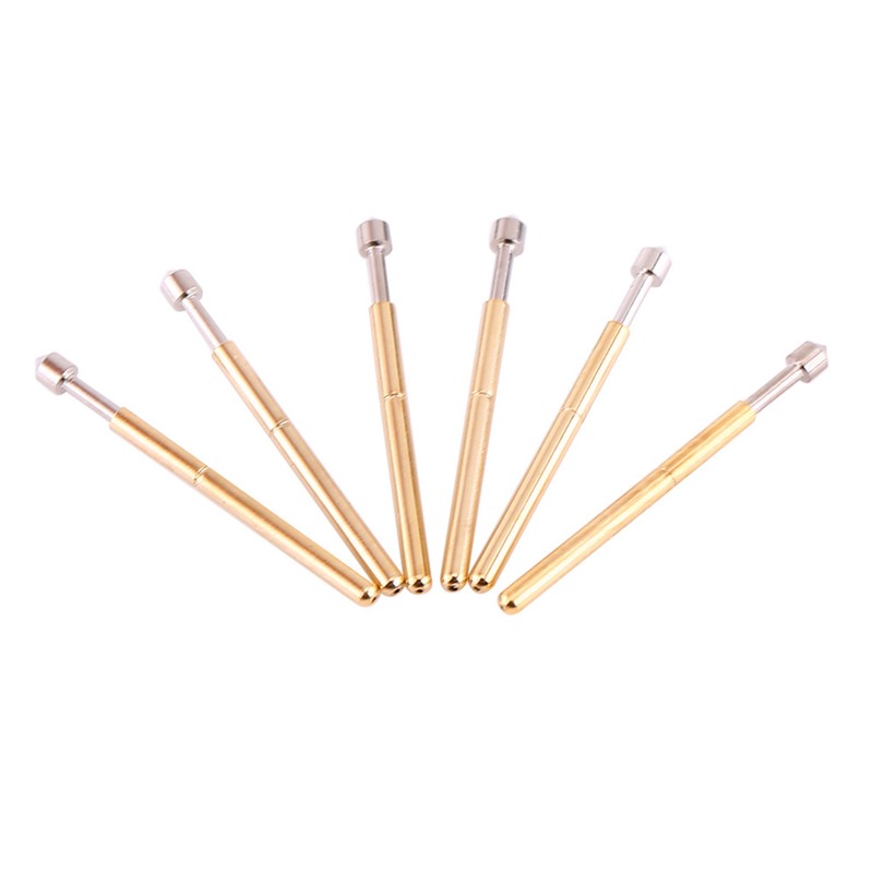 100 Pieces P75-E2 Cone Head Dia 1.02mm Spring Test Probe
