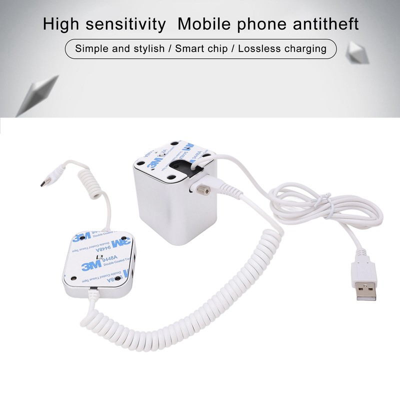 Anti Theft Cell Phone Display Stand 95‑120dB Security Alarm Fast