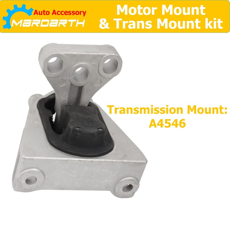 Set of 4 Engine Motor and Trans Mount Compatible with