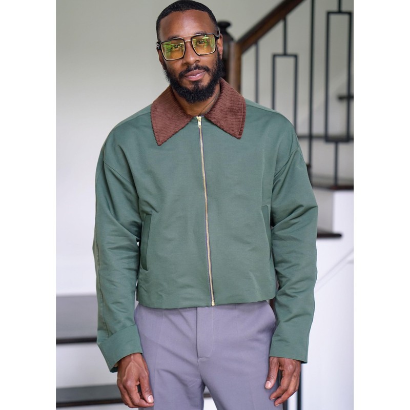 SIMPLICITY Sewing Pattern SS3038A Men's Jacket by Norris Dánta Ford