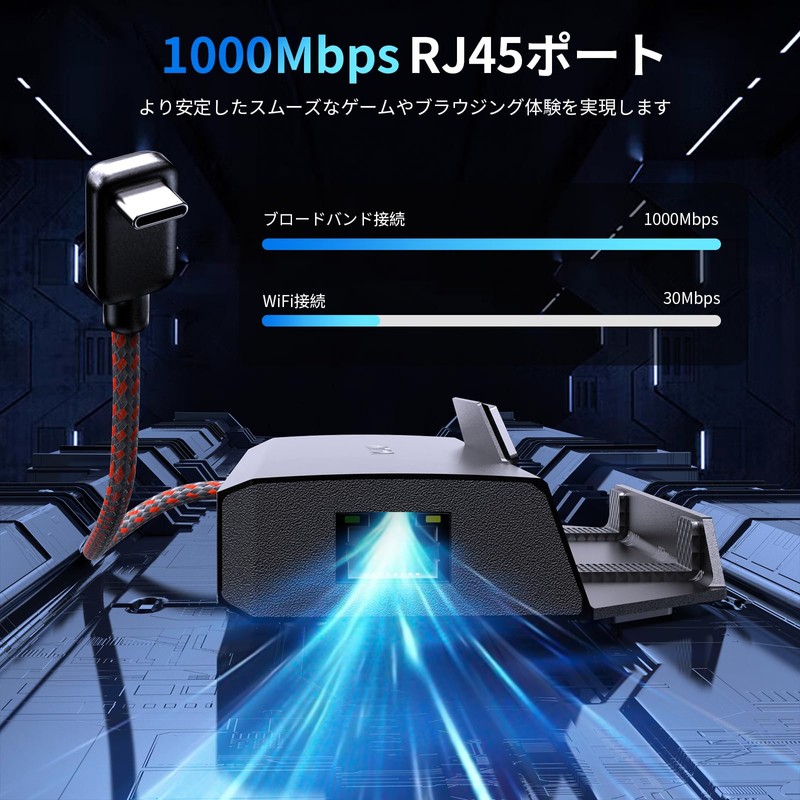 WAVLINK 4K USB-C Docking, 6-in-1 Docking Station for Steam Deck/ROG,