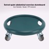 Abdominal Exercise Skateboard Wheel Board 4 Rollers 360 Degrees Swivel