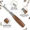 bellaDimora Wood Carving Kit 16-Piece, 8 Whittling Knives & 4