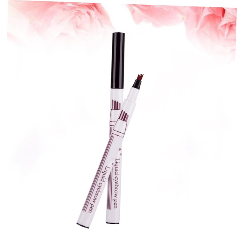 Beavorty Waterproof Eyebrow Pen Four-pronged Brow Pencil for Women Natural