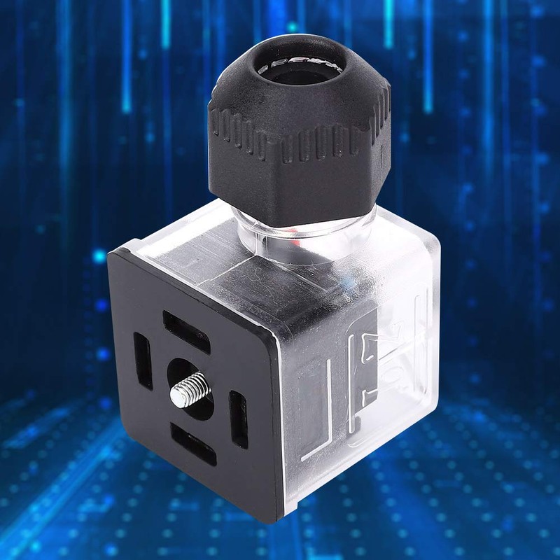 5Pcs Waterproof Solenoid Valve Accessories Plug 12V 24V, Universal DC