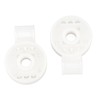 100pcs Shade Cloth Plastic Clips Round Fixing Clips for Greenhouse