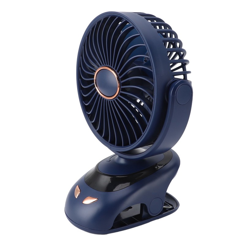 Small USB Desk Fan 5 Speed Mini Personal Fan Air