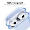VISOOM Airpods 3 Case, Transparent Soft TPU Protective Case Compatible