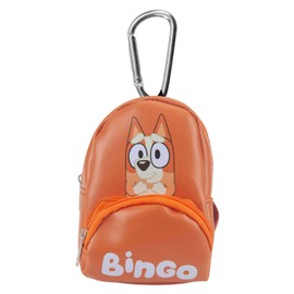 VFM e-Store - Bingo Backpack Bag Clip Children's Video Game Accessories Birthdays, Gifts, Boys and Girls - 12. 5cm x 9cm Orange