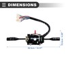 Motoforti Headlight Wiper Turn Multi-Function Switch, for Suzuki Samurai 1986-1995,