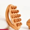 Wooden Body Massage Brush Muscle Relaxation Smoothing Beads Meridian Guasha
