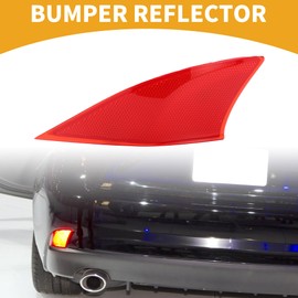 Partuto Bumper Reflector No.8192053051/8192053050 - Car Rear Left Bumper Reflector Side Marker - for Lexus IS350 LUXURY 2014-2021 Plastic Red - 1 Pc