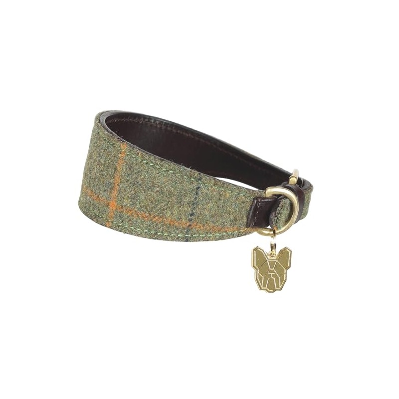 Shires Digby & Fox Tweed Greyhound Collar Large