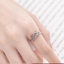 Zaky Heaven Official's Blessing Cosplay Jewellery - Tian Guan Ci Fu Earrings Hua Cheng Rings Xie Lian Bracelets Character Sticker Set 14 Pieces, Alloys, No Gemstone