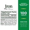 Nature’S Bounty Iron 65Mg, 325 Mg Ferrous Sulfate, Cellular Energy