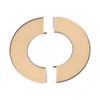 sourcing map Wall Split Flange, Stainless Steel Round Escutcheon Plate