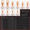 200pcs Battery Cable Ends, Copper Wire Lugs AWG 2 4
