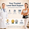 Lightweight Back Brace for Women and Men Lower Back Pain,