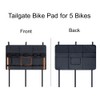 Tailgate Bike Pad for 5 Bikes, Heavy Duty Oxford Fabric