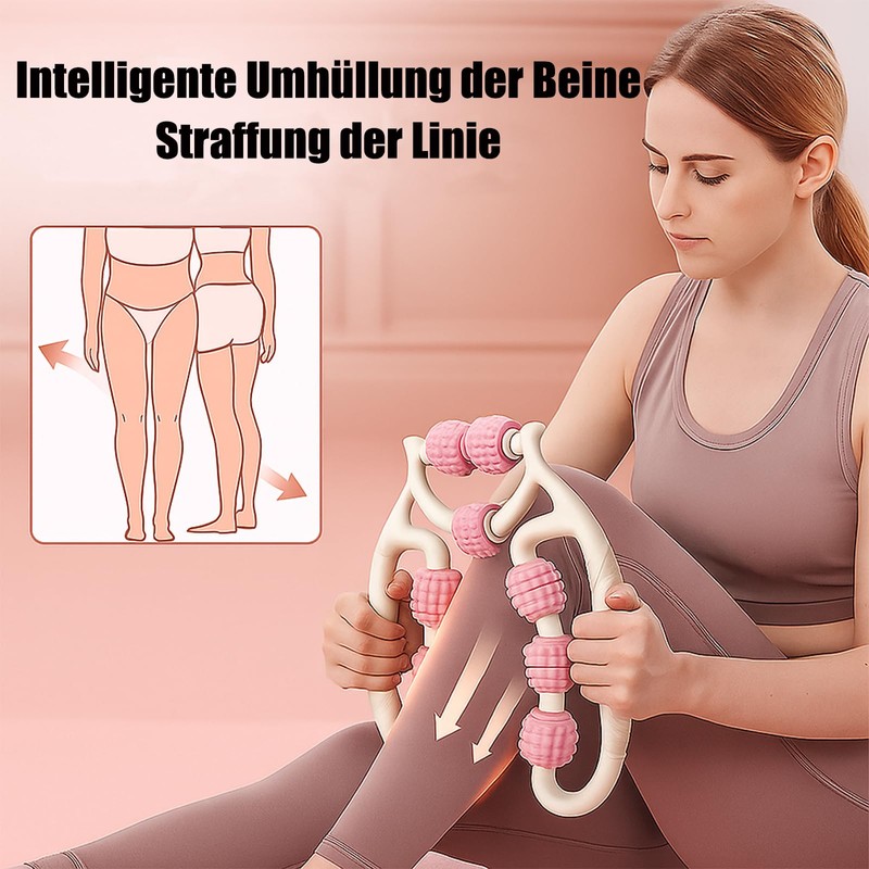 Cellulite Massager, Lymphatic Drainage Device, Cellulite Massage Roller for Legs