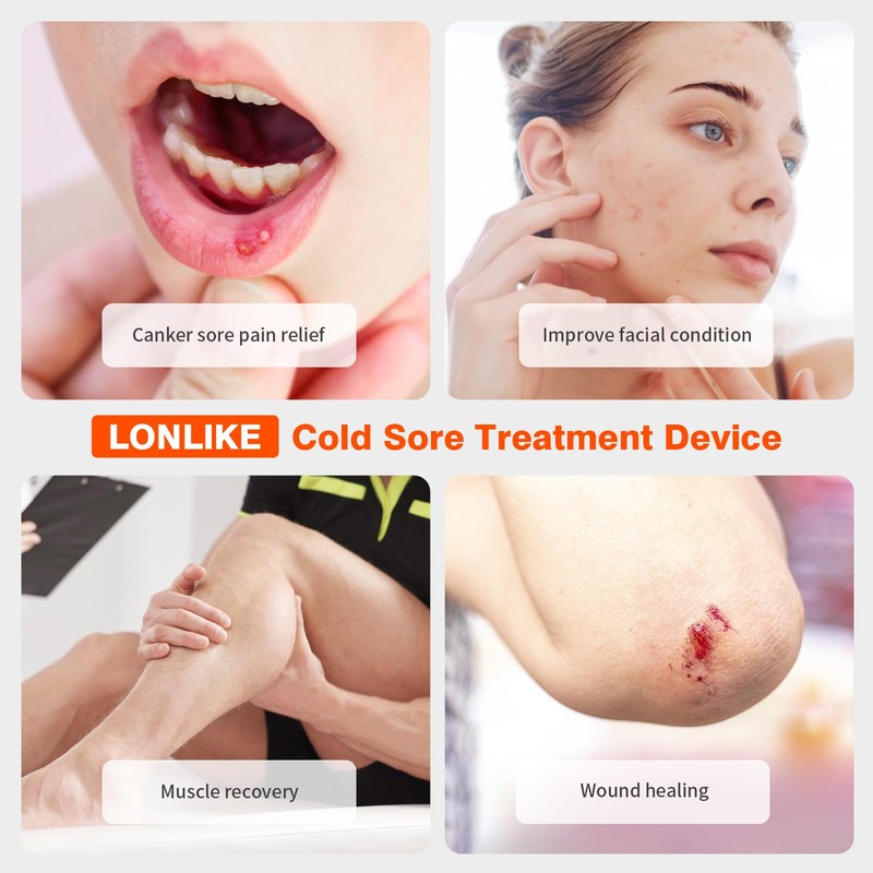 Red Light Cold Sore, Cold Sore Treatment Device, Red Light