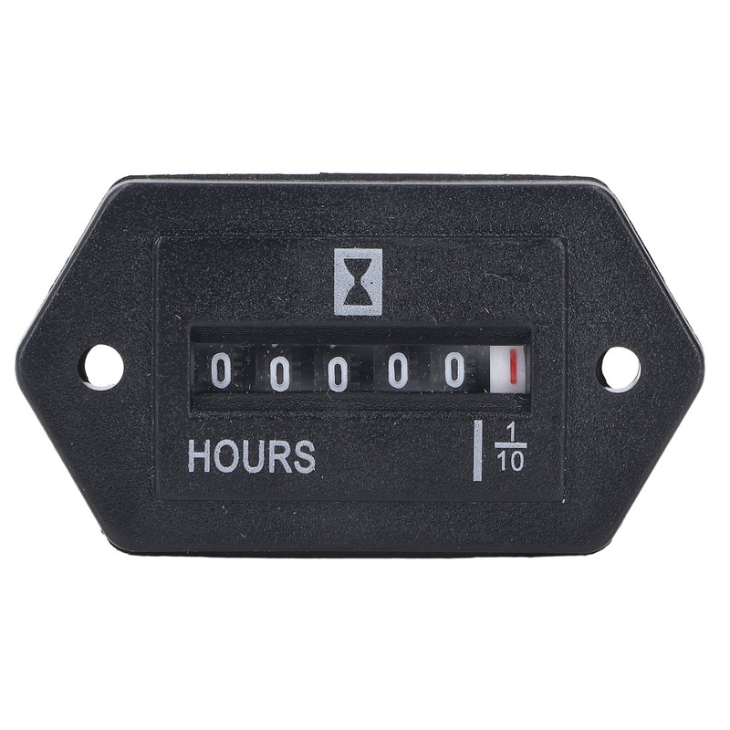 Hour Meter High Accuracy Data Storage Mechanical Hour Meter Gauge