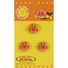 Inagaki AN001 Anpanman Character Buttons, 3 Pieces
