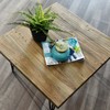 WELLAND Rustic Square Old Elm Coffee Table