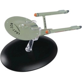 #50 Star Trek USS Enterprise 1701  Eaglemoss  Die-Cast Metal Ship- UK w Magazine