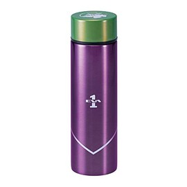 HARIO SSB-140-EVA01 Evangelion Stick Bottle, Unit-01, Storage Capacity, 4.9 fl oz (140 ml), Purple