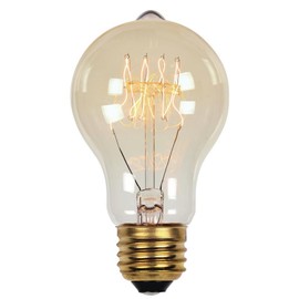 Westinghouse 0413500 60 Watt A19 Clear Timeless Vintage Inspired Bulb with Medium Base 1 Pack