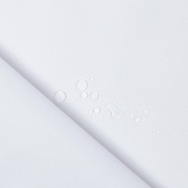 Ottertex Canvas Fabric Waterproof Outdoor 60" Wide 600 Denier 15 Colors Sold by The Yard (1 Yard, White)