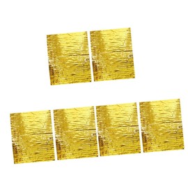 BESPORTBLE 3sets Insulated Outdoor Blanket Emergency Camping Tarp Sun Reflective 2pcs*3