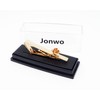 Jonwo Rose Flower 5.7 cm Tie Clips for Men in