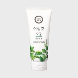 Happy Bath Houttuynia Cordata Pore Cleansing Foam 200g / 어성초 모공 클렌징폼 200G